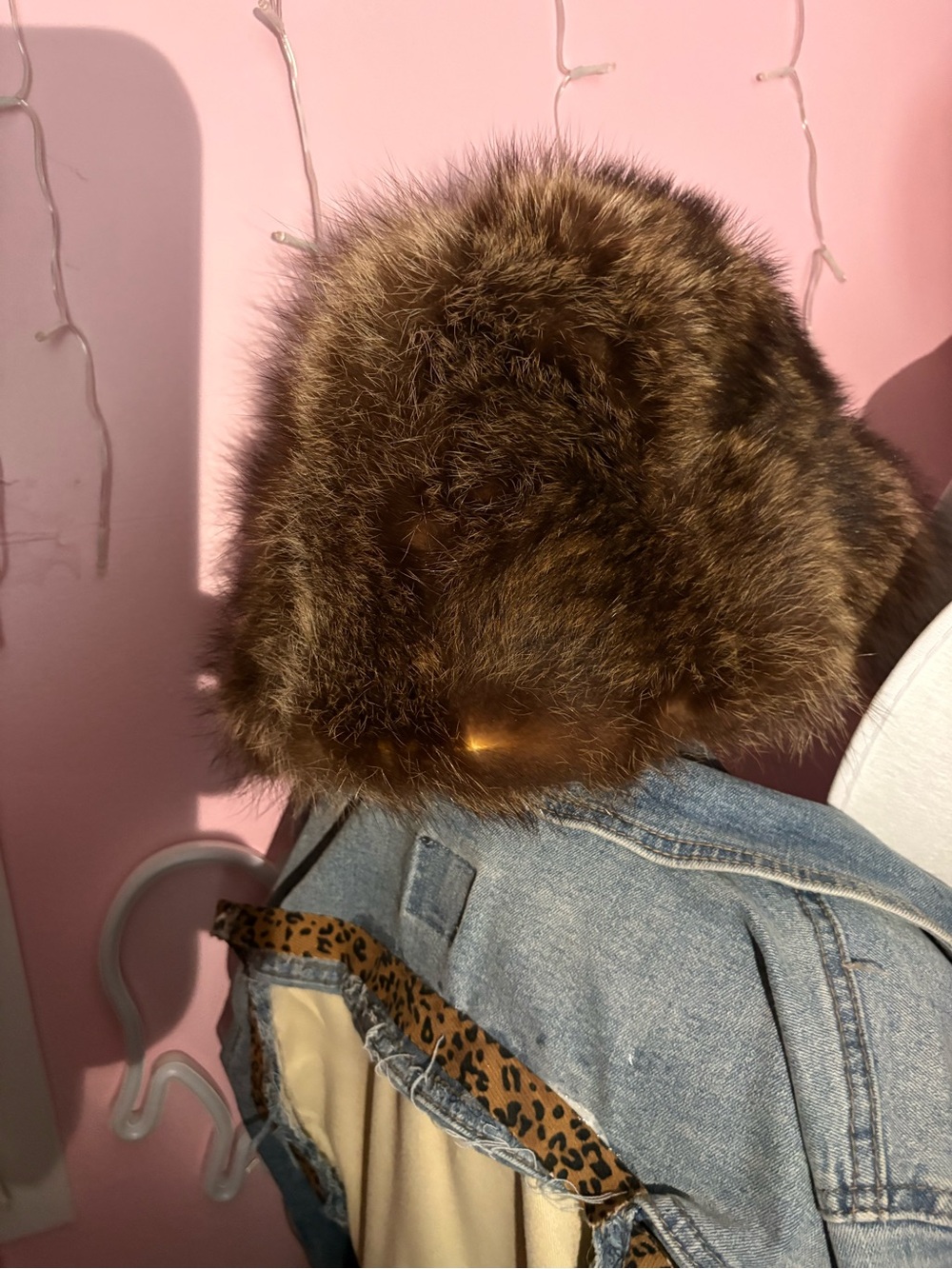 Luxurious Vintage Genuine Mink Fur Bucket Hat – Brown Winter Hat – Unworn - Picture 3 of 4